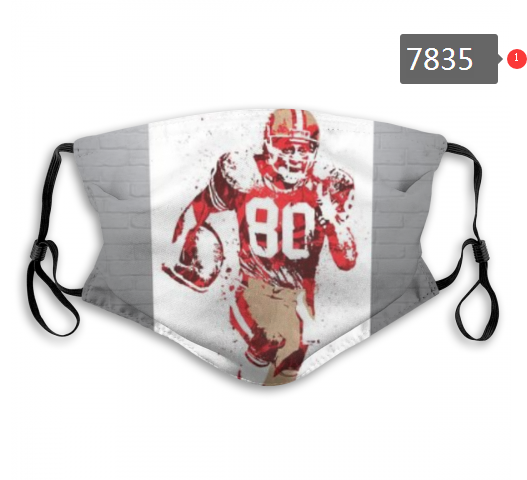 NFL 2020 San Francisco 49ers #21 Dust mask with filter